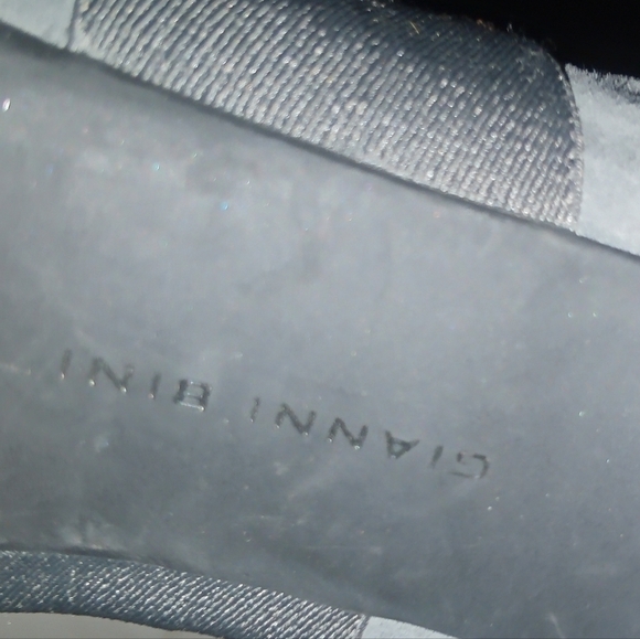 - GIANNI BINI GREY SUEDE HEELED BOOTIE SIZE 7.5 - Picture 12 of 14